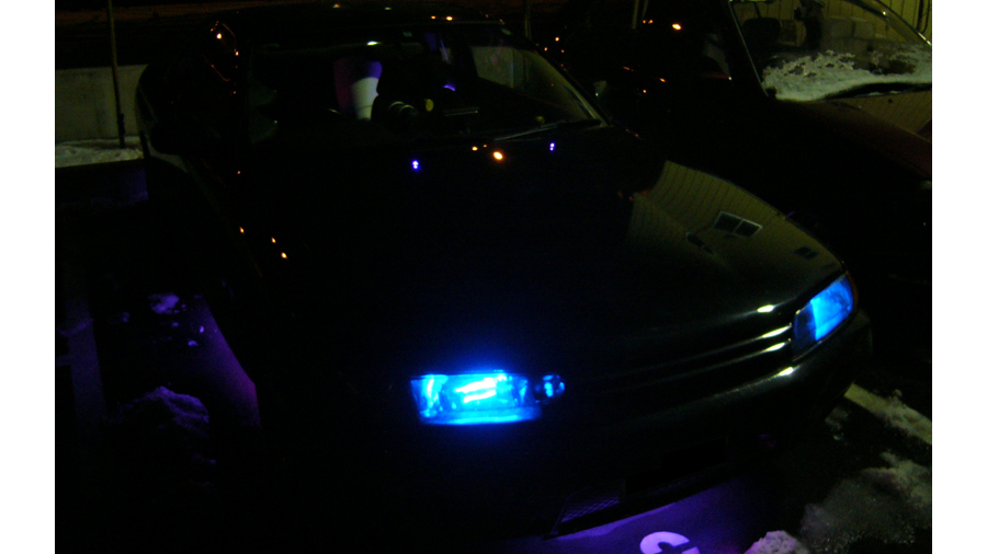 R32 スカイライン LED Neon取付