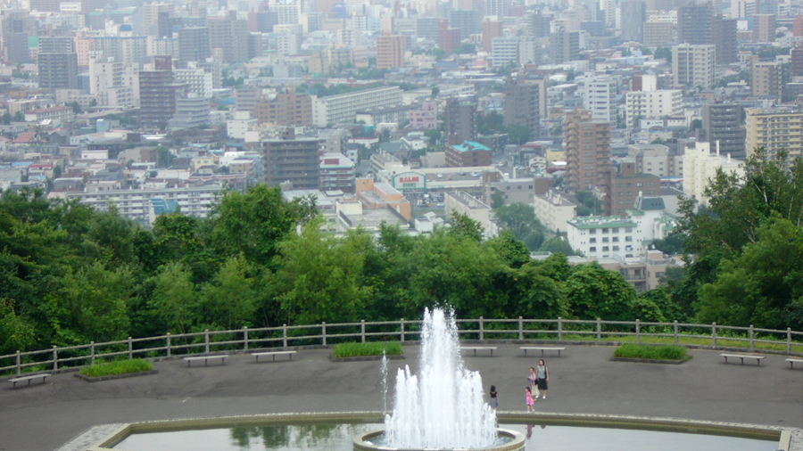 2006年7月15日 旭山記念公園から